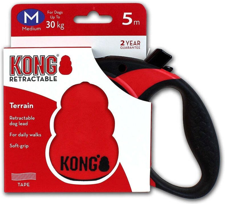 Kong rollleine terrain red m 5m30kg