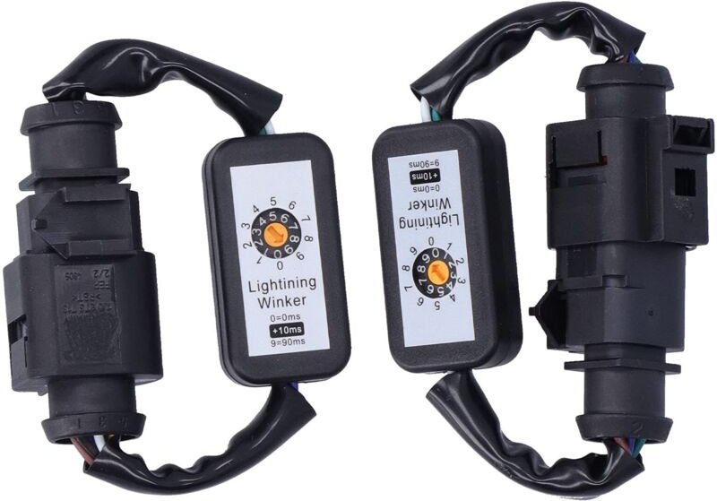 Ej.Life LED Rückleuchten Dynamischer Blinker Adapter Kabelbaum Blinker Modul Kits Passend für A3 8V 2013 2014 2015 2016 ...