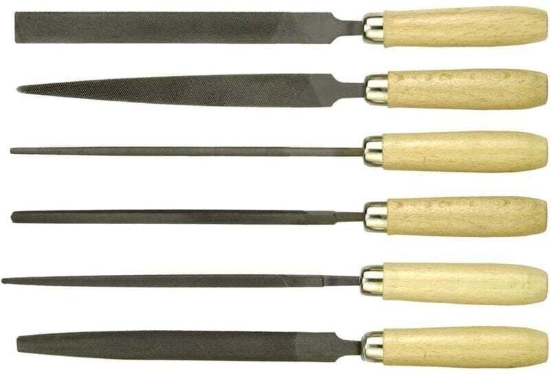 YMYNY 6-Zoll-Hochleistungsfeilenset, leichtes Feilwerkzeugset, Feilen aus gehärtetem Stahl mit hohem Kohlenstoffgehalt u...