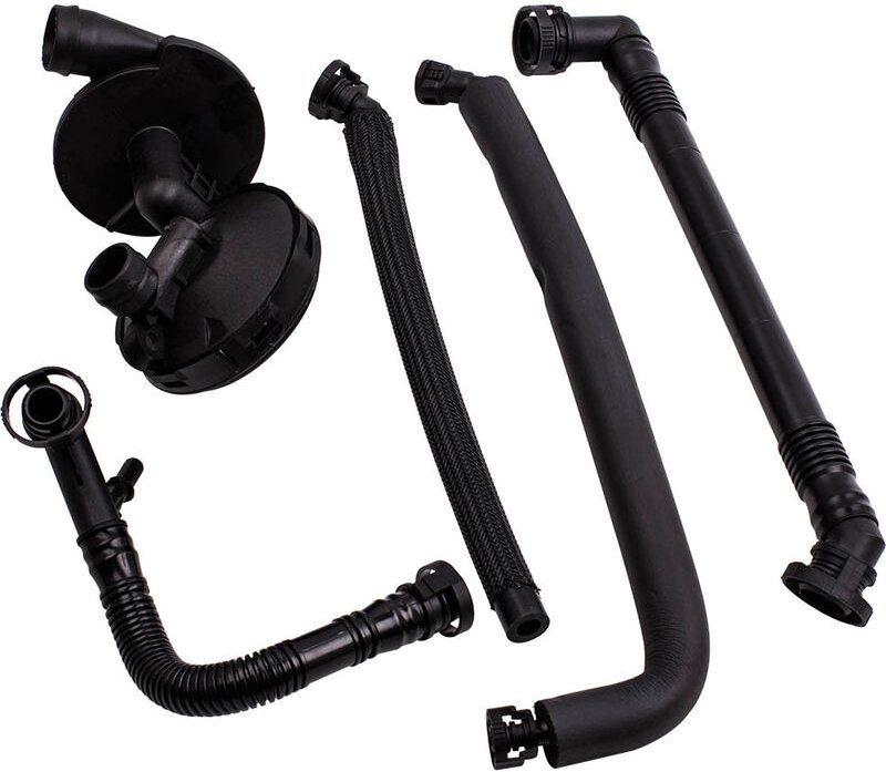 Entlüftungssatz kge Kurbelgehäuse für bmw 3er E46 5er E39 E60 E61 M52 M54Reparatursatz Kurbelgehuseentlüftung für bmw 3e...