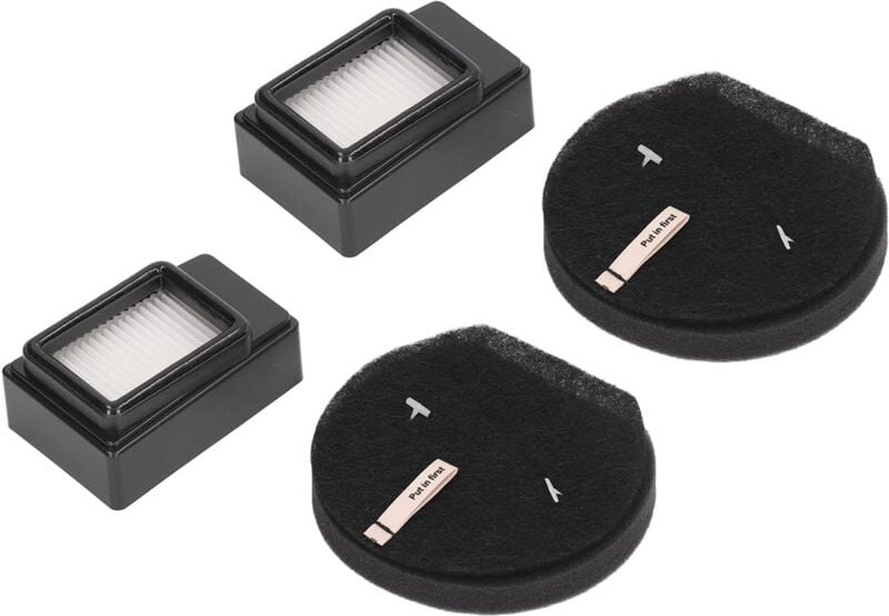 Haofy 2 Sets Staubsaugerfilter-Set, Filterwatte-Ersatz für Bissell Pet 2792 16214 Staubsauger-Zubehör