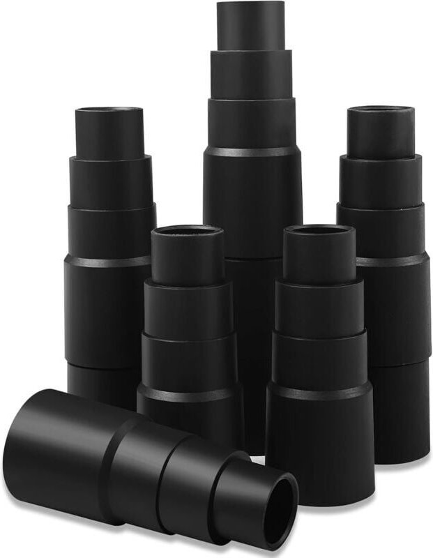 6-teiliger Schlauchadapter, 25 mm 42 mm Staubsaugerschlauchadapter, Staubsaugeradapter-Verbindungsschlauch und
