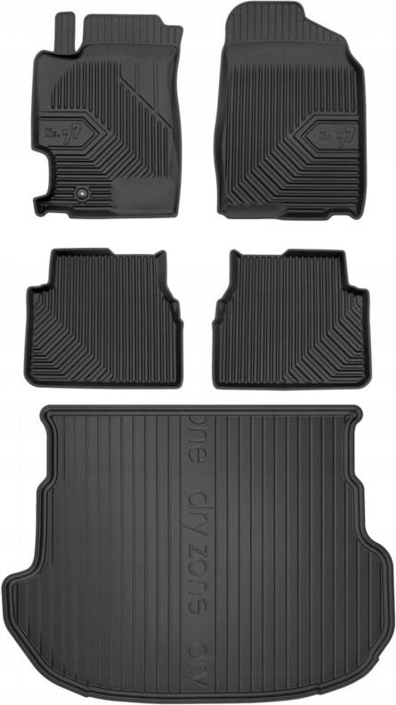Thumbnail - SET 77 Fußmatten und Matten Mazda 6 1 Limousine 2002-2007