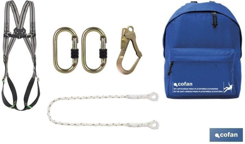 Absturzsicherungsset für Hubplattform
