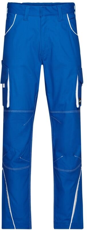 James&nicholson - Funktionelle Arbeitshose JN847 Gr. 28 royal/white