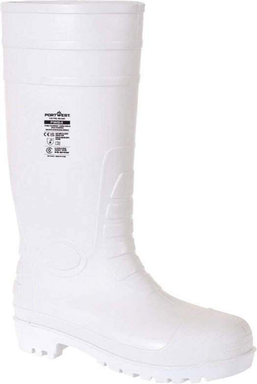 Sicherheitsstiefel für die Lebensmittelindustrie S4 Weiß 46