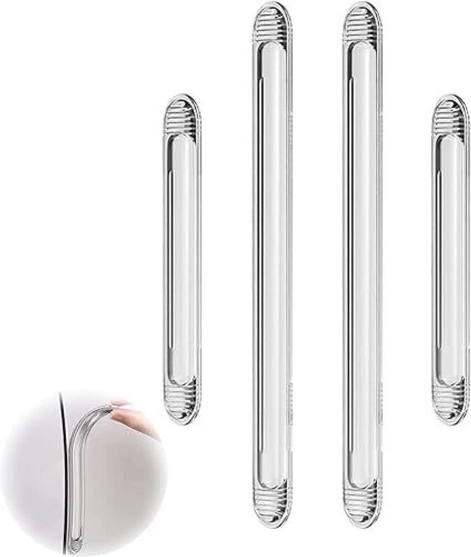 4er-Pack Kantenschutz für Autotüren, durchsichtiger Kantenschutz für Autotüren aus Gummi, Kantenschutz für Autotüren, Ka...