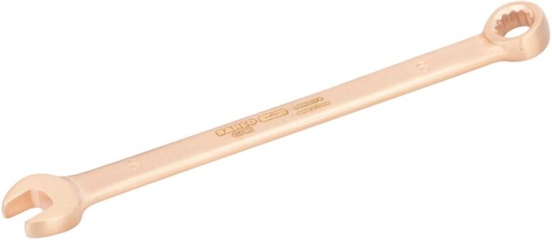 Bahco Funkenfreier 28-mm-Ring-Maulschlüssel aus Kupferberyllium, 290 mm