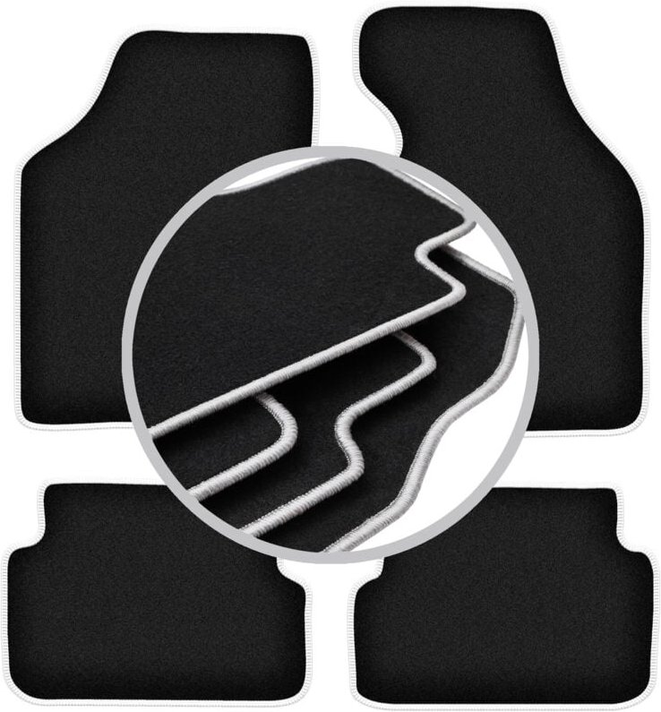 CARLUX-SILVER Autofußmatten für: Mazda Demio Fließheck (1996-2003)