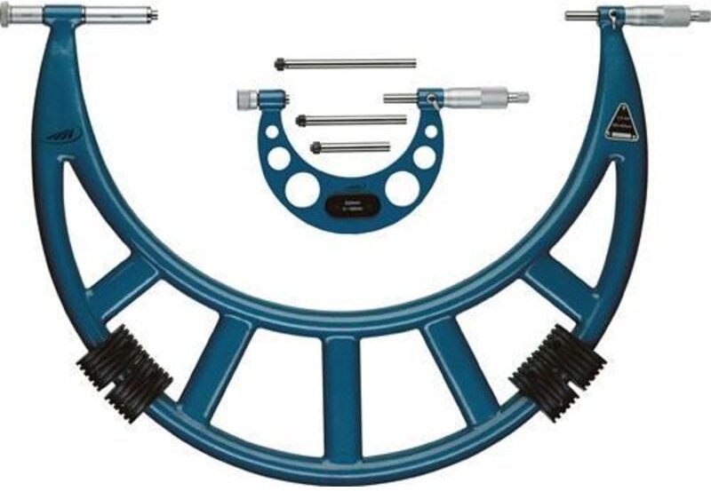 Helios Preisser - Bügelmessschraube mit wechselbaren Einsätzen 300-400 mm
