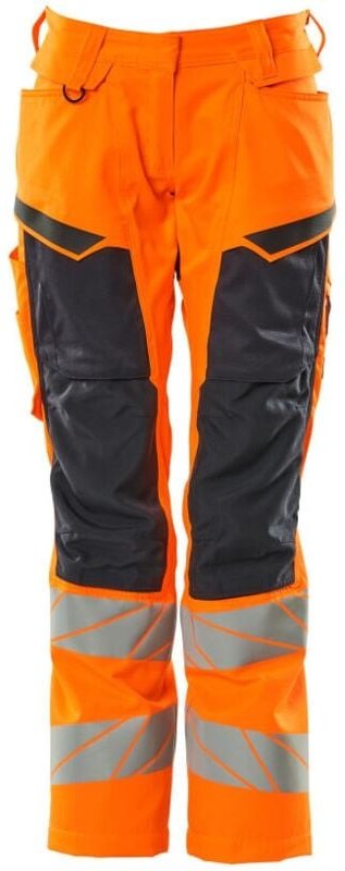 Damen-Bundhose 19578-236-14010 Gr. 82C46 hi-vis orange/schwarzblau - Mascot