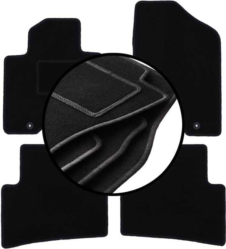 Komplettset Veloursmatten für: Hyundai Tucson III SUV (2015-)