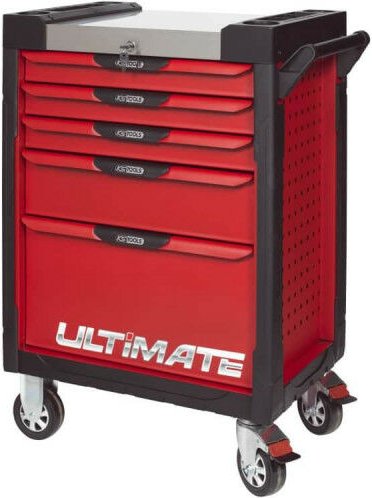 KS TOOLS Ultimate Servant - Rot - 5 Schubladen - 809.0005