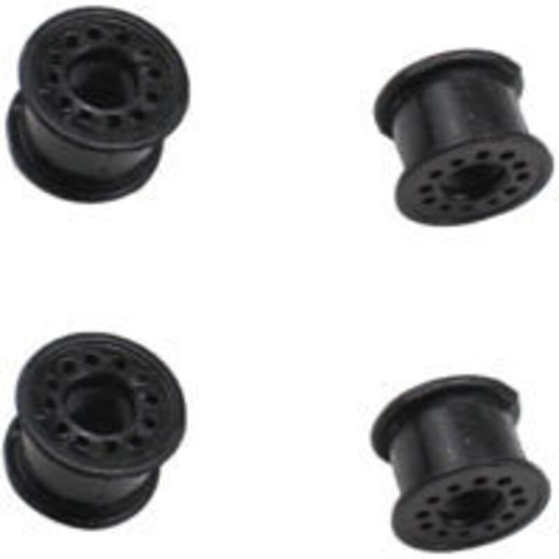 Alovez - 4-teiliges Schalthebelkabel, tragbare schwarze Kunststoffdichtung 4S6P7412AA für Fiesta Focus