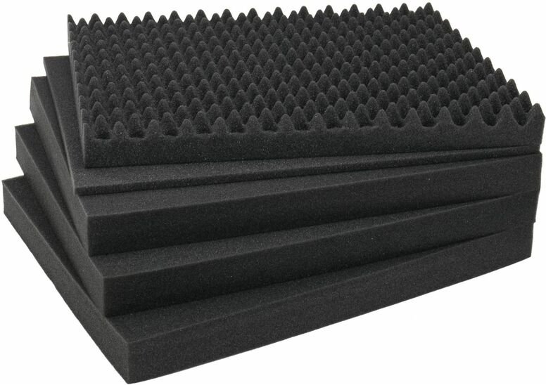 HMF - ODR100 Koffereinlagen Set mit Rasterschaumstoff für Outdoor-Fotokoffer, 57 cm