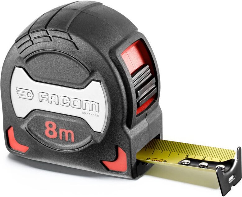 Maßband Premium grip Facom 8m x 28mm - 897A.828PB