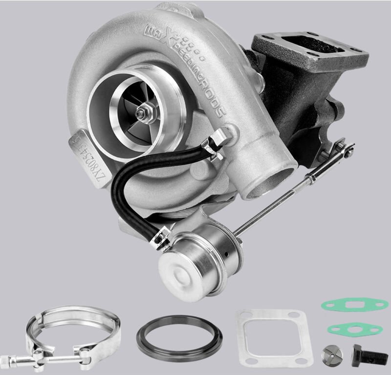 Maxpeedingrods - Turbolader T3 T04E for Audi vw 1.8T VR6 .63 ar v Band universal Turbo new