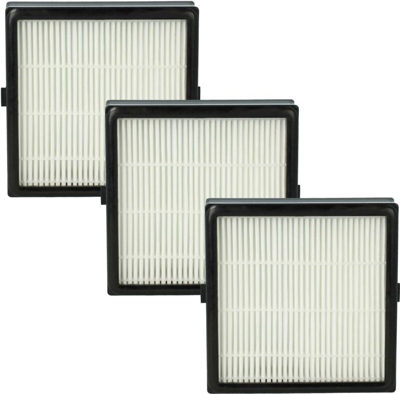 Filterset 3x Staubsaugerfilter Ersatz für Nilfisk 22356800 für Staubsauger - hepa Filter Allergiefilter - Vhbw