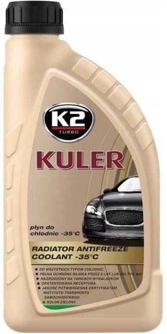 K2 Kuler Kühlmittel -35°c Grün 1l
