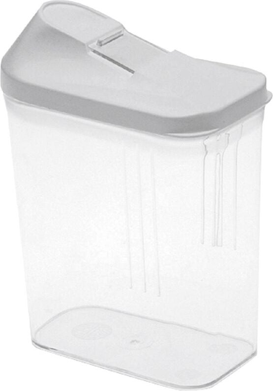Vorratsdose Schüttdose 0,75 l 10x5,5x17cm weiß