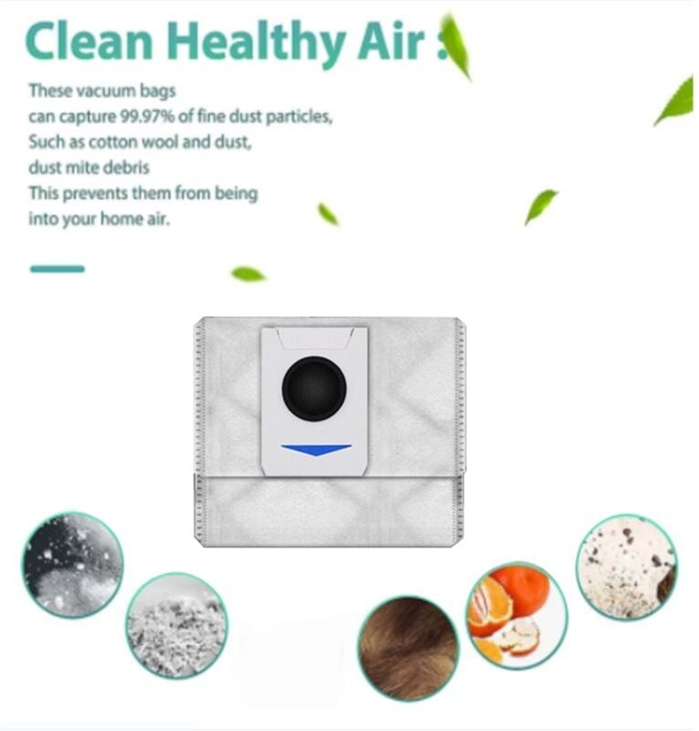 6-teiliges Zubehörset für Ecovacs Deebot T20/T20MAX/T20PRO/X1 OMNI/T10 Omni/Turbo Roboter-Staubsauger-Ersatzteile