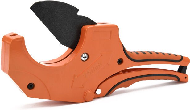 PVC-Rohrschneider, Kunststoffrohrschneider mit 63-mm-Ratsche, zum Schneiden von pex-, pvc- und PPR-Kunststoffrohren und ...