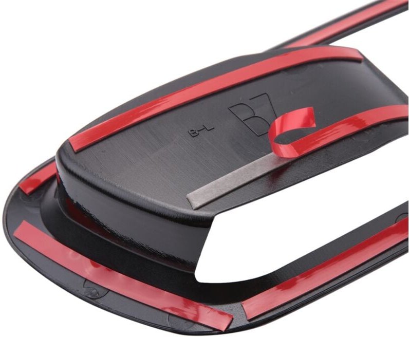 Tlily - 4-Teilige, GläNzend Schwarze InnentüRgriffschalen-Abdeckungsverkleidung für xrv xr-v -v 2022 2023 Innenleisten