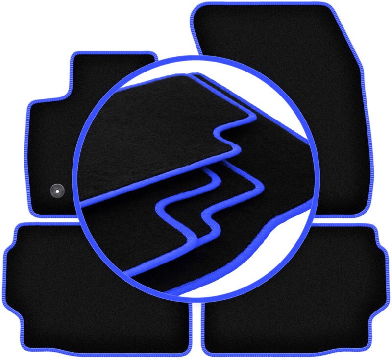 CARLUX-BLUE Autofußmatten für: Ford Mondeo MK5 Limousine, Kombi (2015-)
