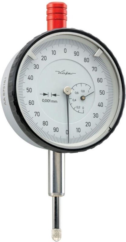 Präz.-Messuhr FM1000 t linkslaufend bez. Käfer