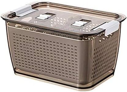 Alovez - Frischhaltebehälter für Lebensmittel, BPA-frei, Kühlschrank-Aufbewahrungsbehälter, Frischhaltebehälter für Lebe...