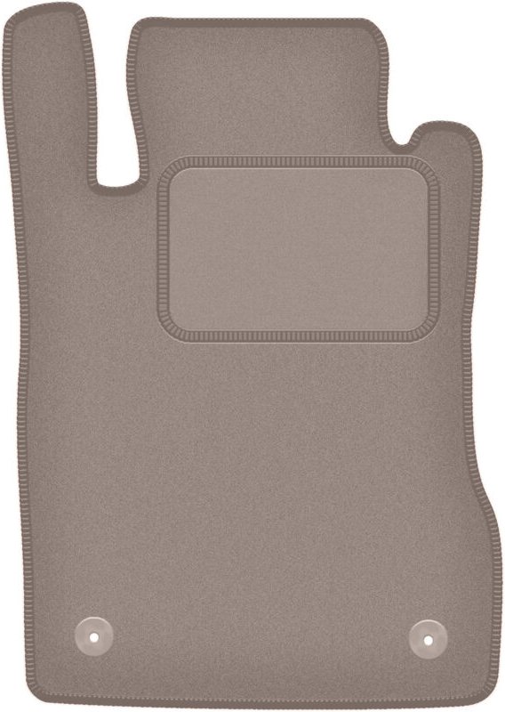 Beige Fahrermatte für: Mercedes W211 4Matic Limousine, Kombi (2003-2009)