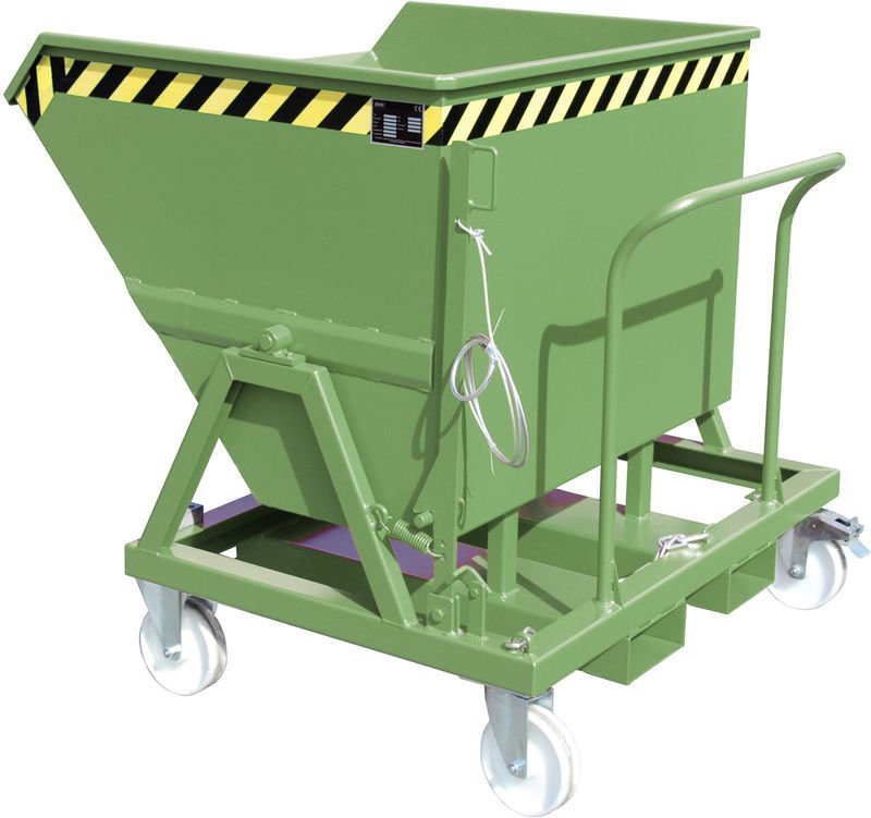 Bauer Kippmulde KS 550, lackiert, Resedagrün