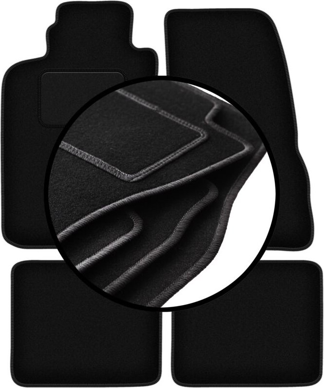 Komplettset Veloursmatten für: Toyota Celica VI Coupé (1993-2000)