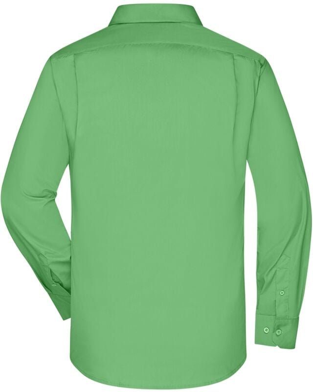 Thumbnail - JAMES & NICHOLSON JN Herren Business Shirt JN642 lime-green Größe L