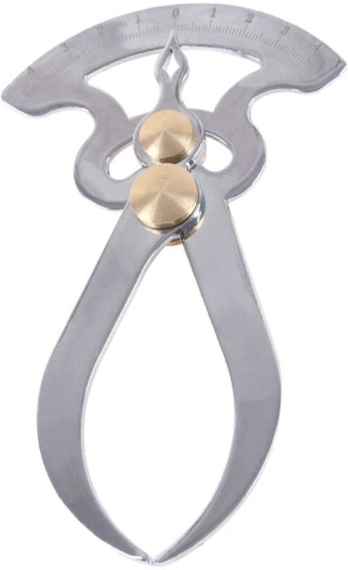 Dickenmessgerät aus Edelstahl, federbelasteter Außenmessschieber, Messschieber für die Holzbearbeitung, Messschieber für...