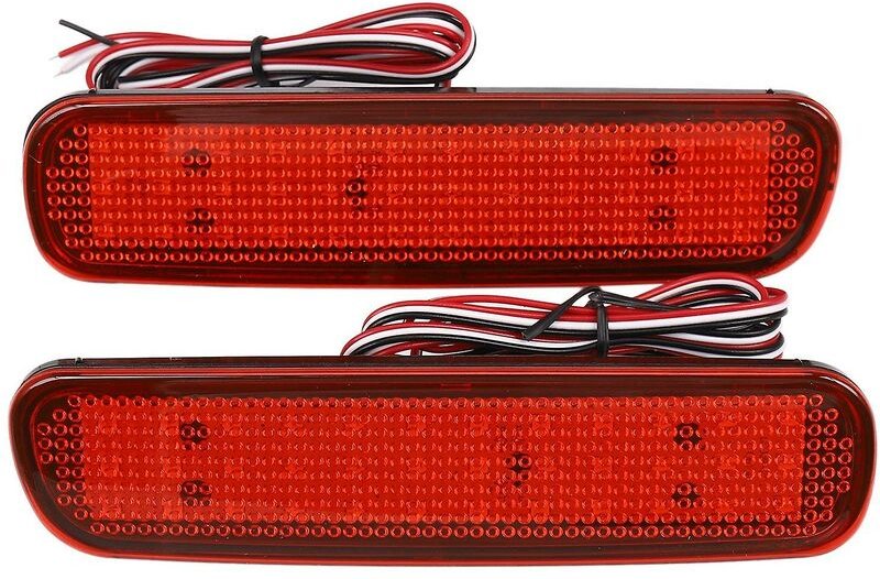 Woosien - Auto Led Hinten Stoßstange Reflektor Licht Für Land Cruiser 100/cygnus Lx470 Led Warnung Licht Bremse Lampe
