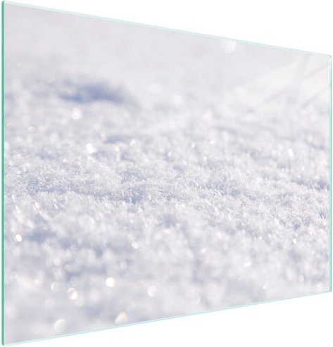 Glasschneidebrett 40x30 Weiß