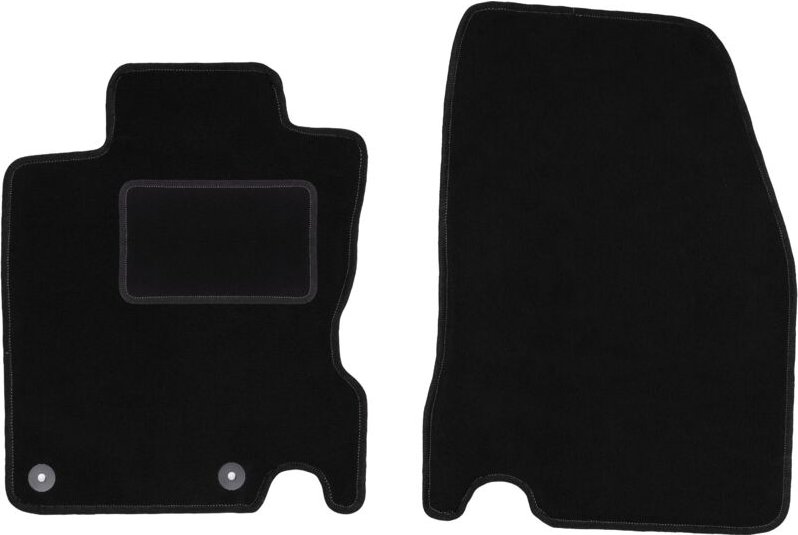 Vordere Matten schwarz für: Nissan Qashqai II J11 Crossover (2013-)