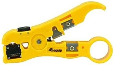 Abisolierwerkzeug universal rg59 utp/stp Equip 129411