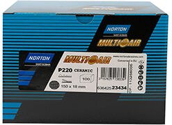 NORTON AIR PLUS MULTI Scheibendurchmesser 150 P220 100 STÜCK