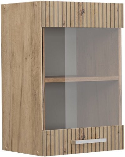 Vicco - Küchenglasschrank R-Line, Artisan-Eiche, 40 cm