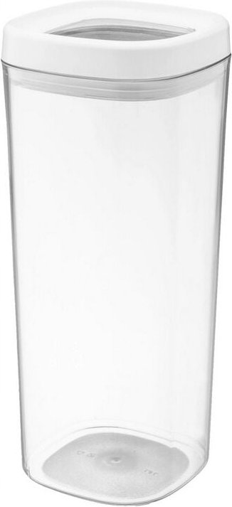 Kadax - Vorratsbehälter, transparente Aufbewahrungsbox aus Kunststoff, luftdichte Vorratsdose mit Deck