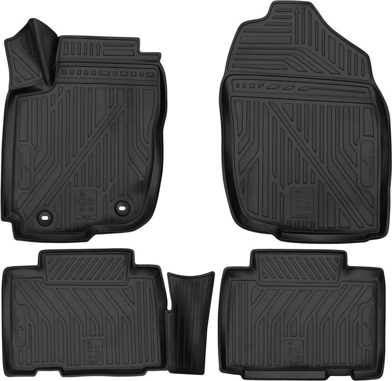 Gummimatten xtr für Toyota rav 4 iv 12/2012-Heute