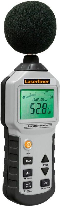 Laserliner - Geräuschpegelmessgerät 082.070A - SoundTest-Master