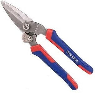 Thumbnail - Geschmiedete Multifunktionsschere 20cm mit großer Schnittkraft und ergonomischem Bi-Material-Griff in den Farben Blau un...