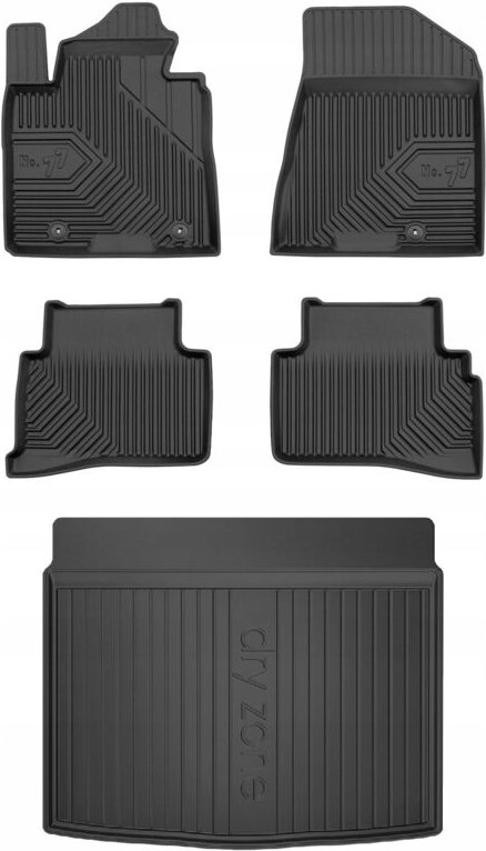 SET 77 Fußmatten und Matte Kia Sportage 4 2015-2021 d