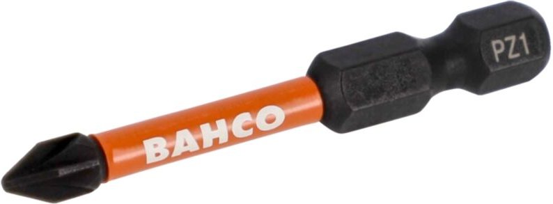 1/4 Torsion Bits für Pozidriv Schrauben 50 mm - PZ1 - 10 Stk./Blisterpackung - Bahco