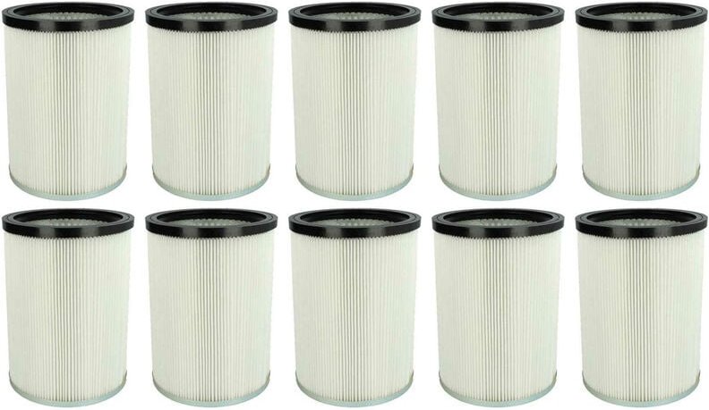 10x Faltenfilter kompatibel mit Kärcher nt 70/1 jp, nt 70/2, nt 70/2 aus, nt 70/2 br, nt 70/2 eu Staubsauger - Patronenf...