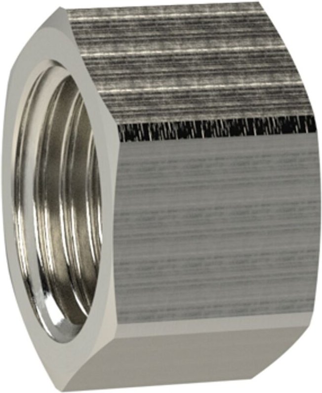 Verschlusskappe (Sechskant-Ausführung), g 1 1/2, sw 53, ms vern. - Riegler