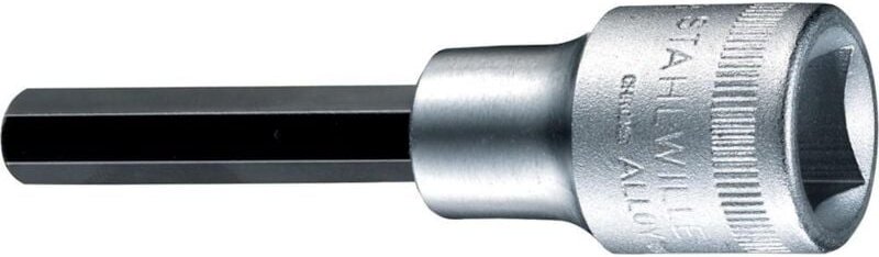 Stahlwille - 3054/8 03150808 Innen-Sechskant Steckschlüssel-Bit-Einsatz 8 mm 1/2' (12.5 mm)